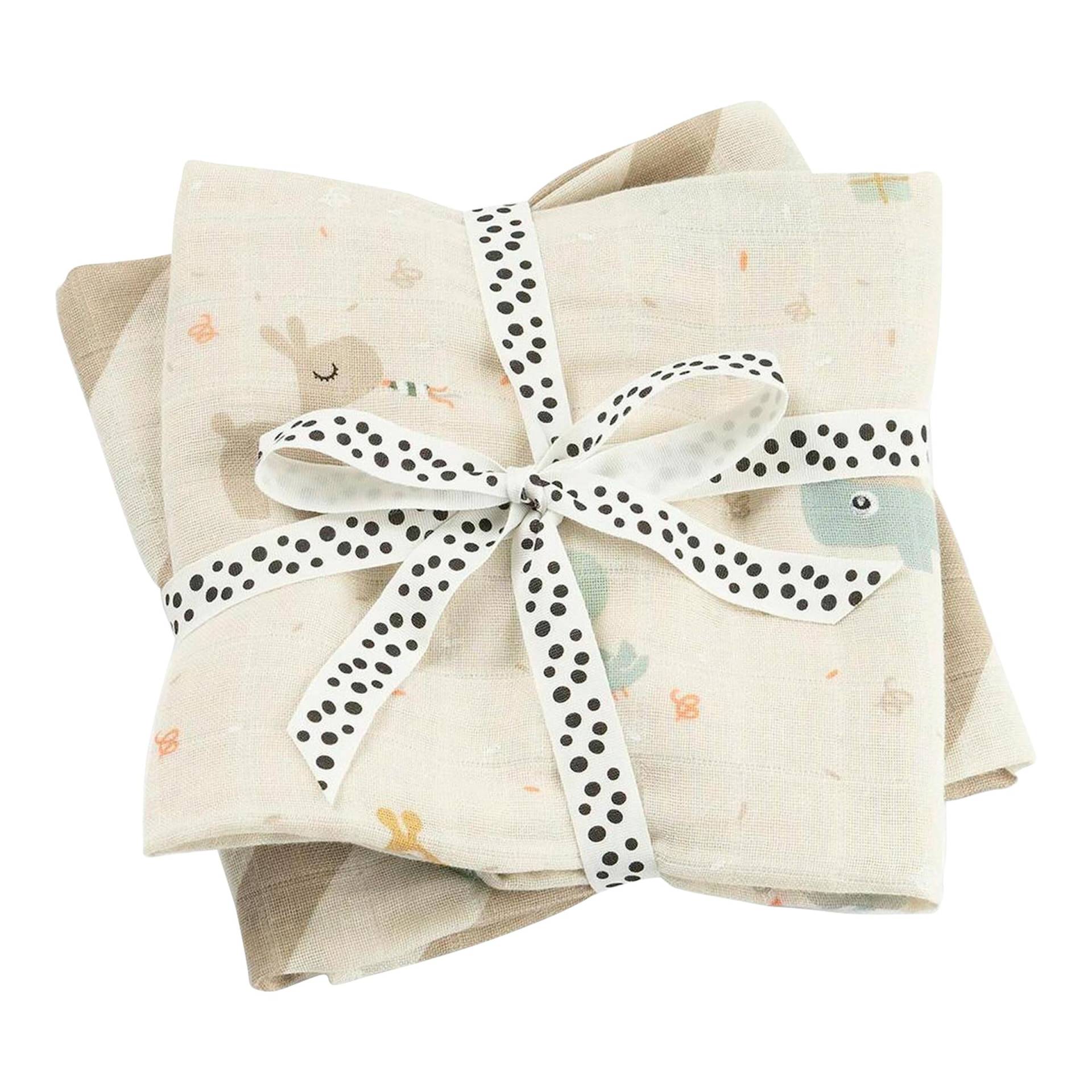 Done By Deer 2er-Pack Mullwindeln 65x65 cm Done By Deer 2er-Pack Mullwindeln 65x65 cm von Done by Deer