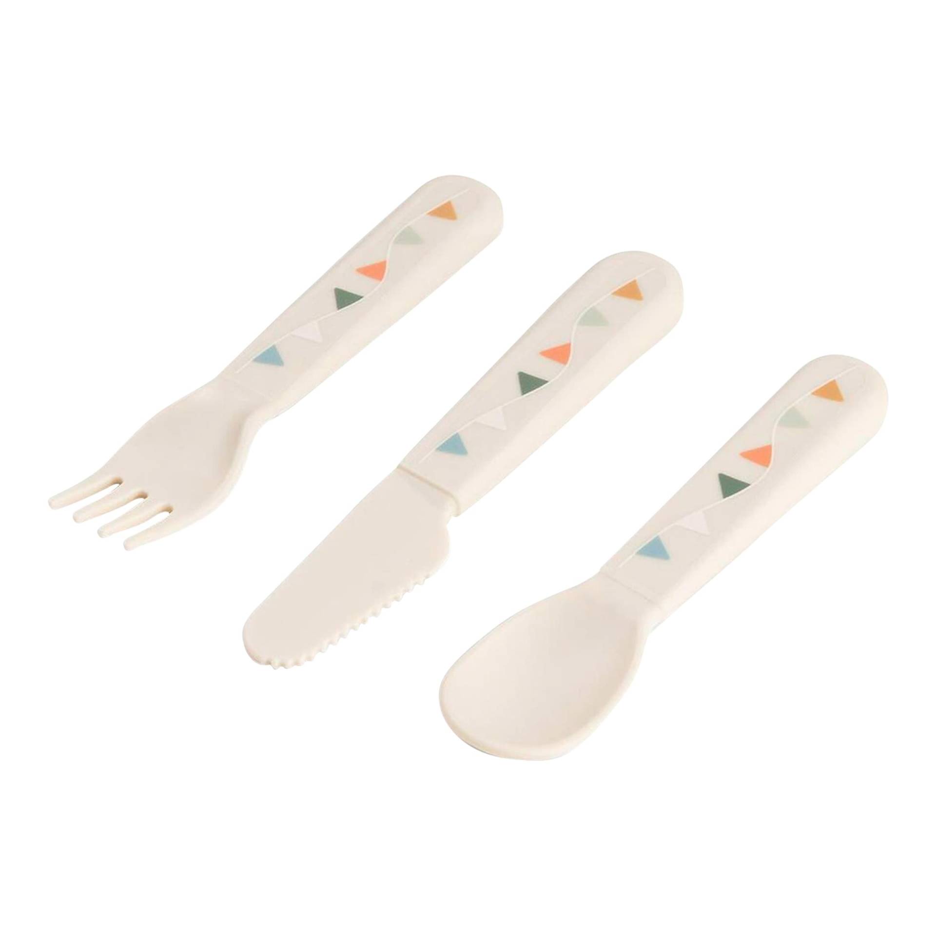 Done By Deer 3-tlg. Besteck-Set Foodie Done By Deer 3-tlg. Besteck-Set Foodie von Done by Deer