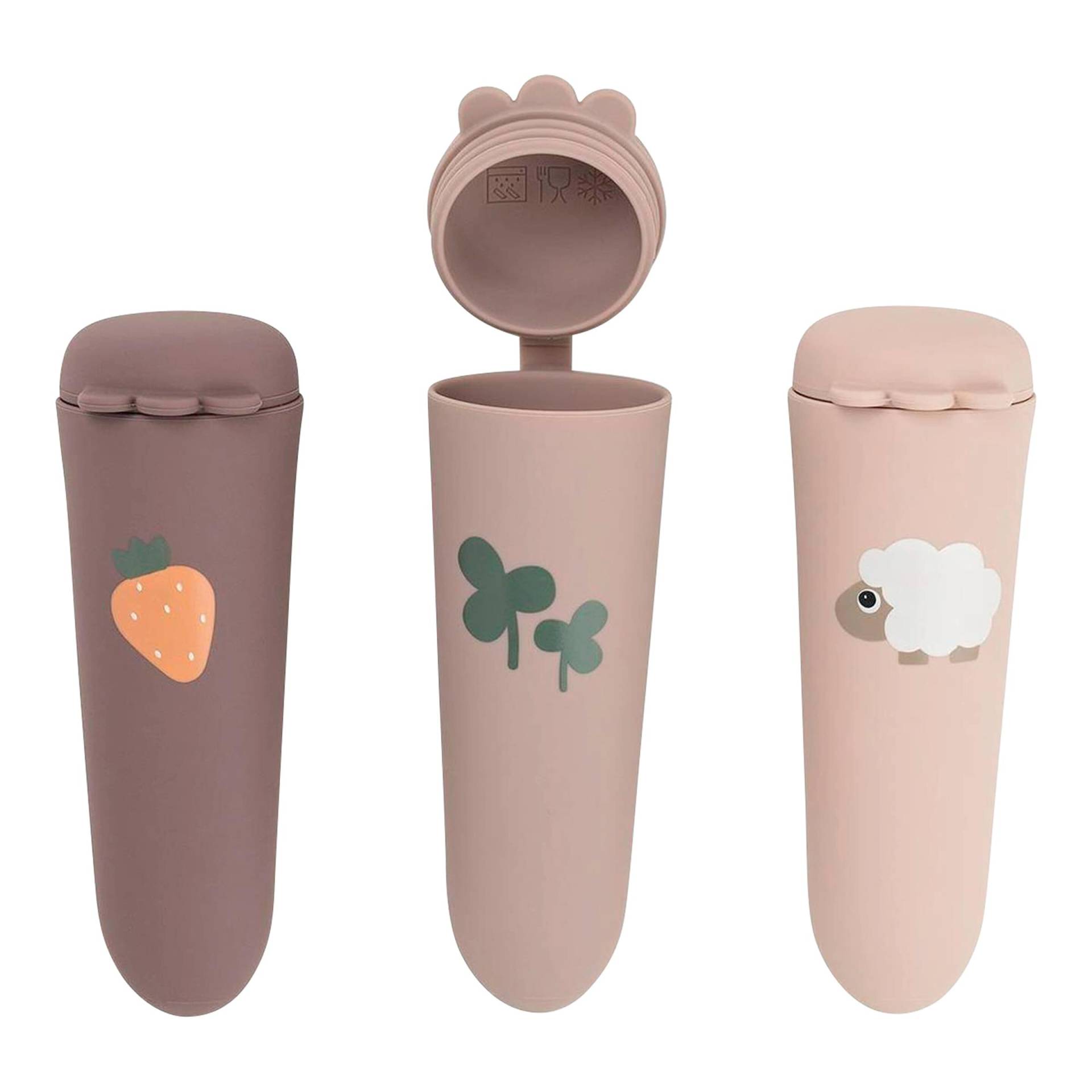 Done By Deer 3er-Pack Eisformen aus Silikon Done By Deer 3er-Pack Eisformen aus Silikon von Done by Deer