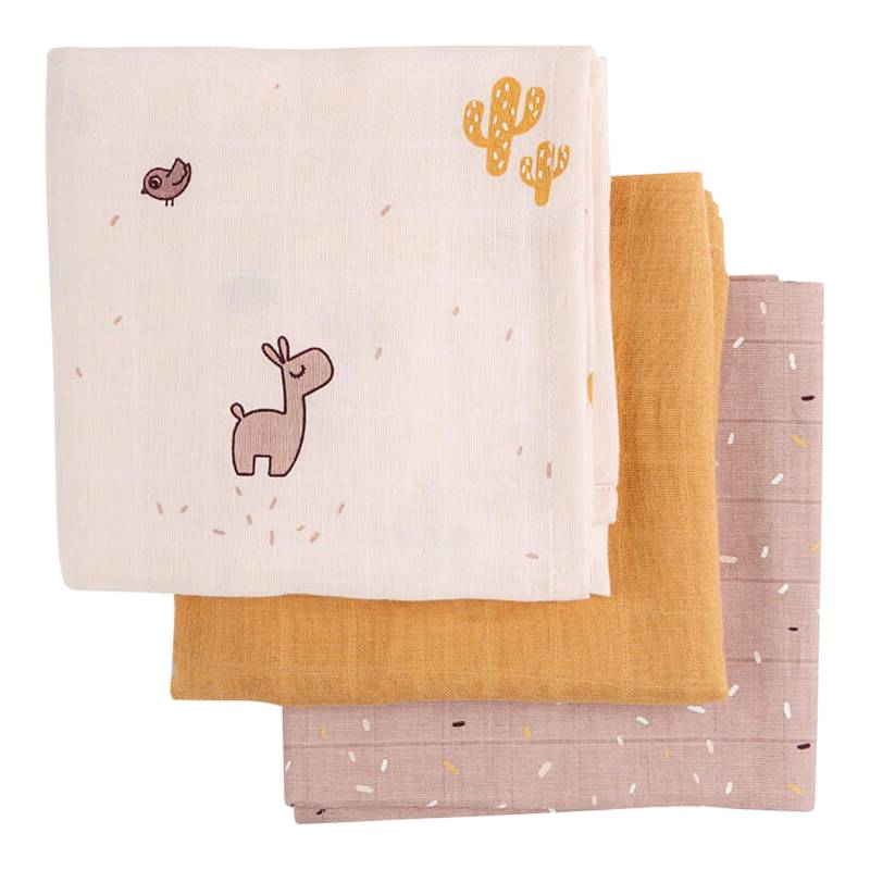 Done By Deer 3er-Pack Mullwindeln 70x70 cm von Done by Deer