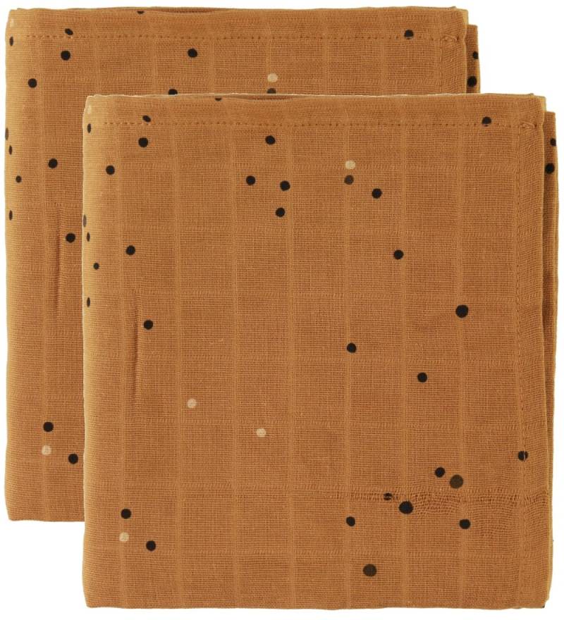 Done By Deer Mulltuch - 120x120 - 2er-Pack - Dreamy Dots - Musta - Done by Deer - One Size - Wickeltücher Done By Deer Mulltuch - 120x120 - 2er-Pack - Dreamy Dots - Musta - Done by Deer - One Size - Wickeltücher von Done by Deer