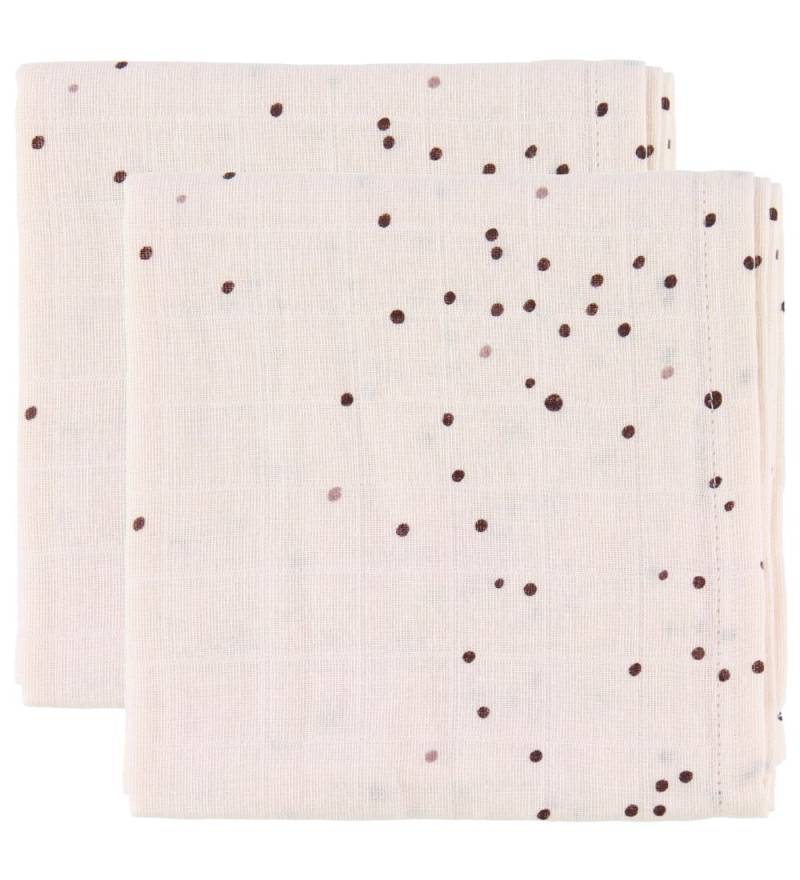 Done By Deer Mulltuch - 120x120 - 2er-Pack - Powder Dreamy Dots - Done by Deer - One Size - Wickeltücher Done By Deer Mulltuch - 120x120 - 2er-Pack - Powder Dreamy Dots - Done by Deer - One Size - Wickeltücher von Done by Deer