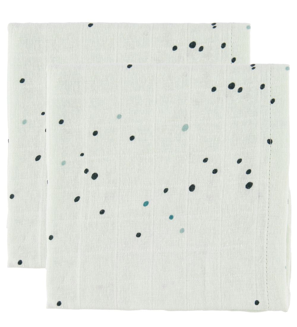 Done By Deer Mulltuch - 2er-Pack - Blue Dreay Dots - Done by Deer - One Size - Wickeltücher von Done by Deer