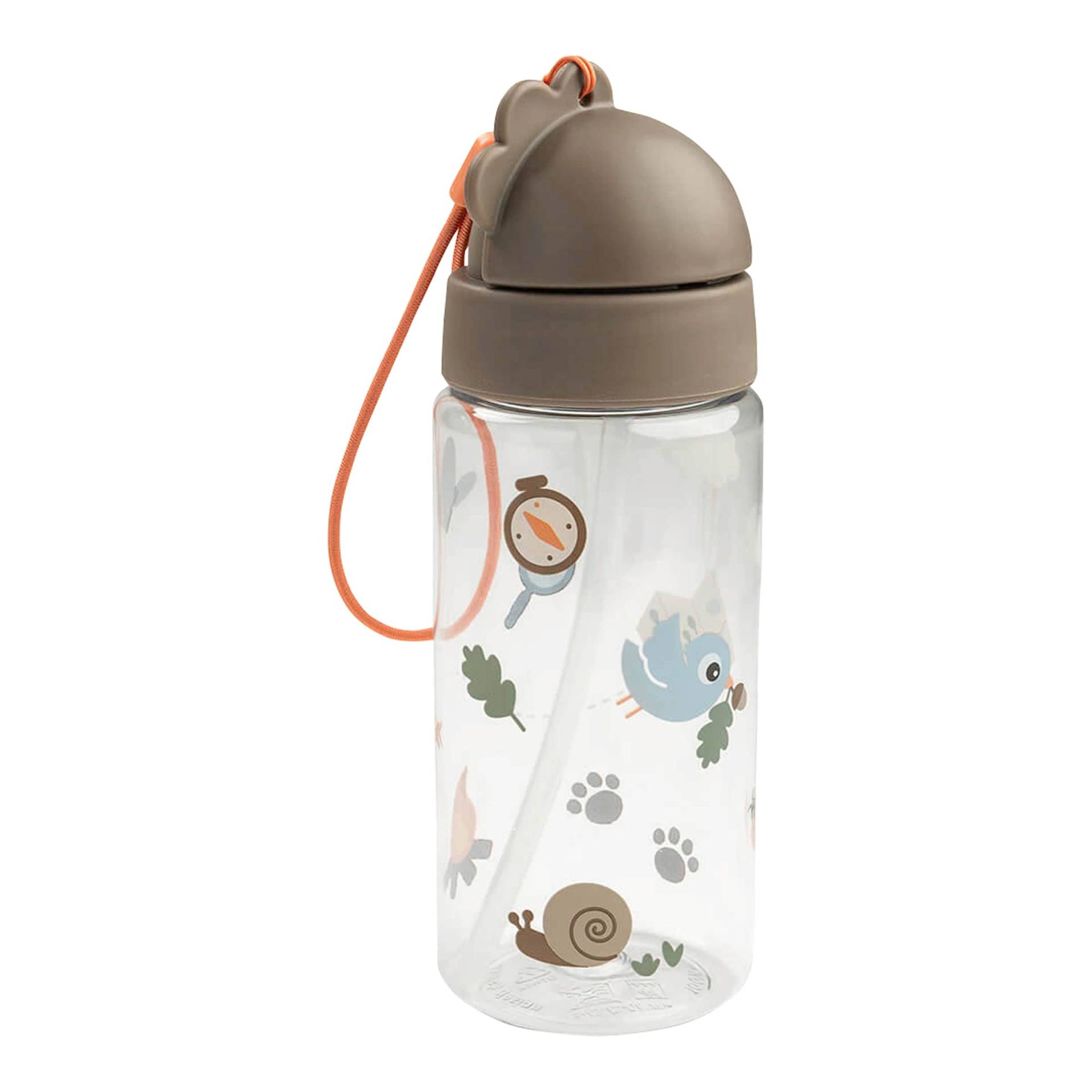 Done By Deer Trinkflasche mit Strohhalm, 350ml Done By Deer Trinkflasche mit Strohhalm, 350ml von Done by Deer