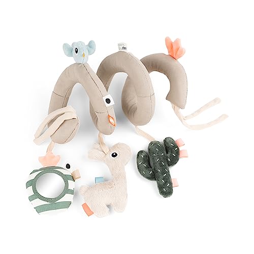 Done by Deer Activity Spirale Lalee Sand - Baby Zubehör, Unterhaltung für unterwegs ab 0 Monate – Das Babyspielzeug kann am Gitterbett, Laufstall, Autositz oder Kinderwagen befestigt Werden Done by Deer Activity Spirale Lalee Sand - Baby Zubehör, Unterhaltung für unterwegs ab 0 Monate – Das Babyspielzeug kann am Gitterbett, Laufstall, Autositz oder Kinderwagen befestigt Werden von Done by Deer