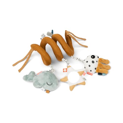 Done by Deer Activity Spirale Sea Friends Senfgelb - Baby Zubehör, Unterhaltung für unterwegs ab 0 Monate – Das Babyspielzeug kann am Gitterbett, Laufstall, Autositz oder Kinderwagen befestigt Werden Done by Deer Activity Spirale Sea Friends Senfgelb - Baby Zubehör, Unterhaltung für unterwegs ab 0 Monate – Das Babyspielzeug kann am Gitterbett, Laufstall, Autositz oder Kinderwagen befestigt Werden von Done by Deer