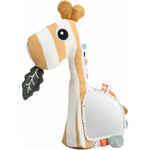 Done by Deer Boden Spiel-Spiegel Raffi Senfgelb - Bauchlage Spielzeug mit Bunte Elemente - Baby Spiegelspielzeug Giraffe - Baby Spielzeug 0-6 Monate Done by Deer Boden Spiel-Spiegel Raffi Senfgelb - Bauchlage Spielzeug mit Bunte Elemente - Baby Spiegelspielzeug Giraffe - Baby Spielzeug 0-6 Monate von Done by Deer