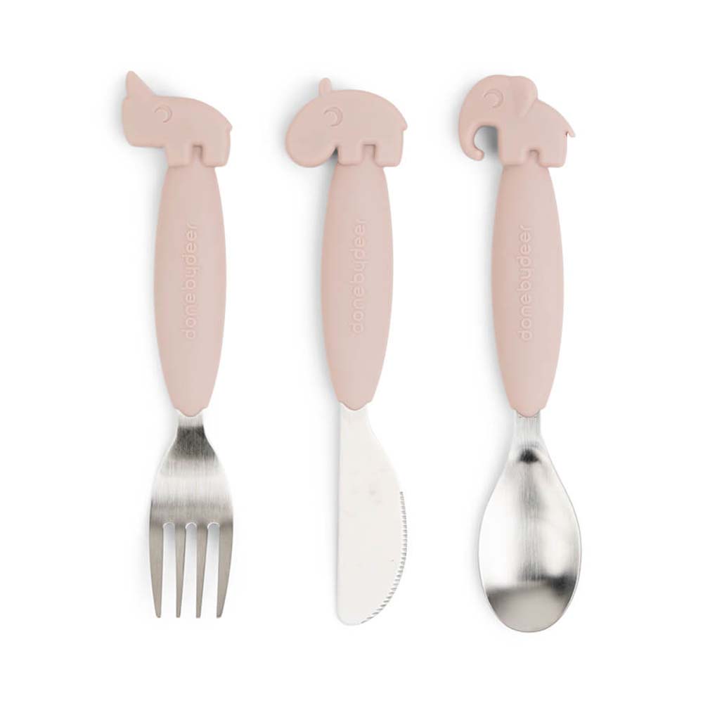 Done by Deer Easy-Grip Cutlery Set Deer Friends Done by Deer Easy-Grip Cutlery Set Deer Friends von Done by Deer