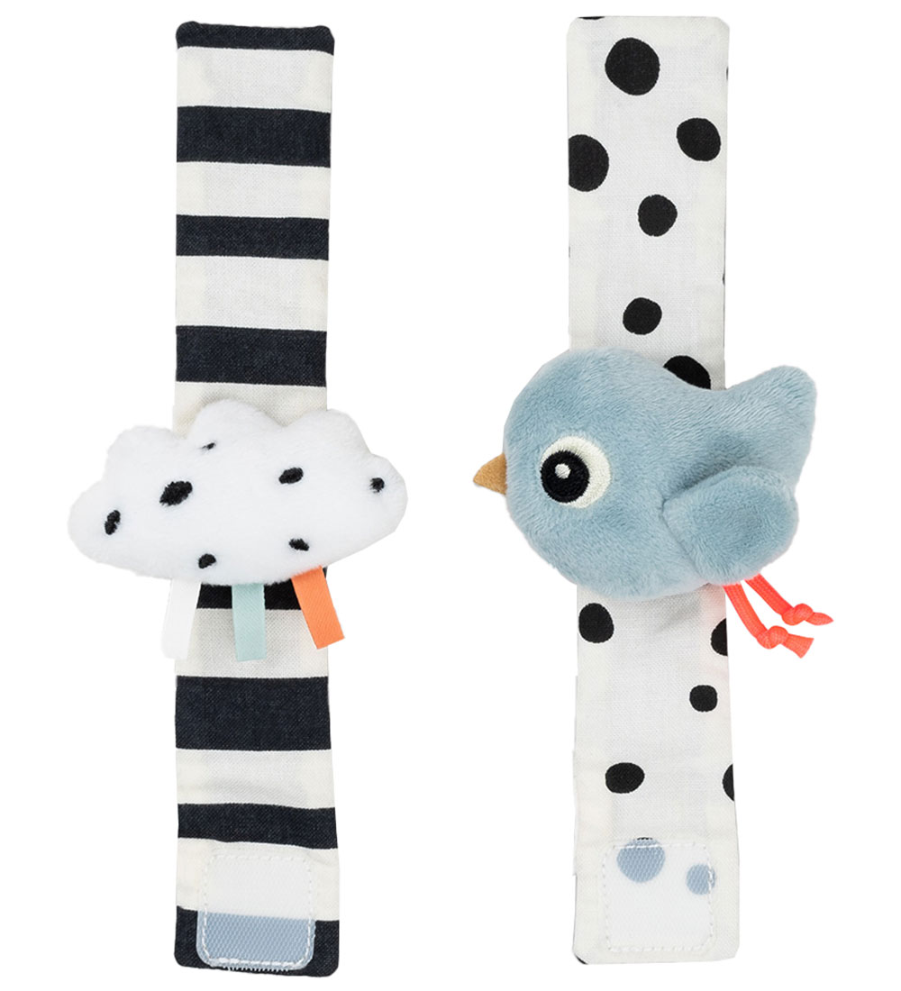 Done by Deer Handgelenkrassel-Set - 2er-Pack - Happy Clouds - Bl - Done by Deer - One Size - Rasseln Done by Deer Handgelenkrassel-Set - 2er-Pack - Happy Clouds - Bl - Done by Deer - One Size - Rasseln von Done by Deer