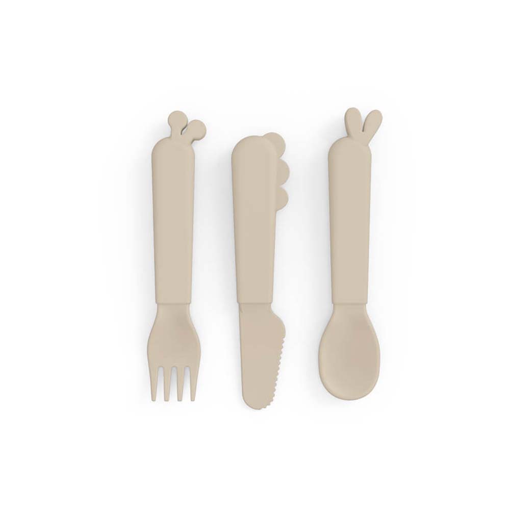 Done by Deer Kiddish Cutlery Set - Deer Friends Done by Deer Kiddish Cutlery Set - Deer Friends von Done by Deer