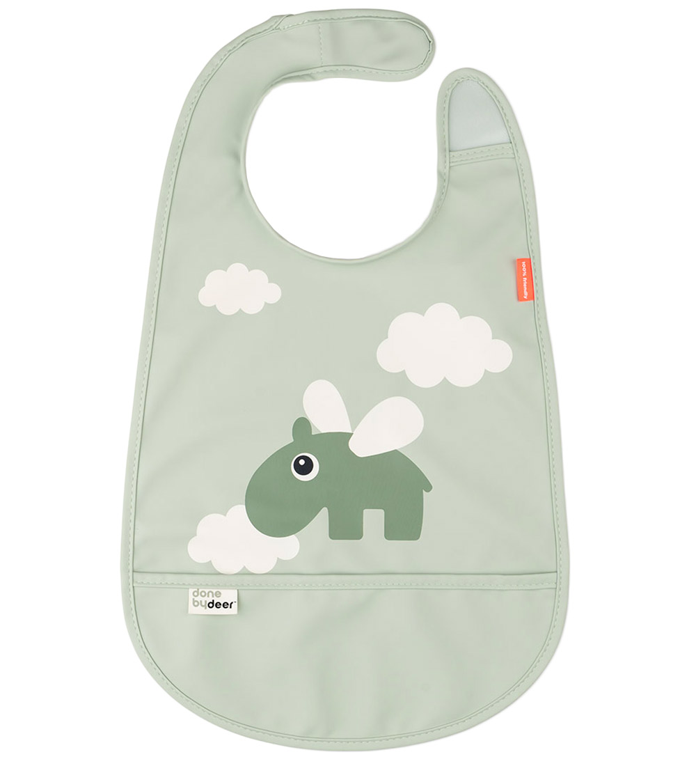 Done by Deer Lätzchen - PU - Happy Clouds Green - Done by Deer - One Size - Lätzchen Done by Deer Lätzchen - PU - Happy Clouds Green - Done by Deer - One Size - Lätzchen von Done by Deer