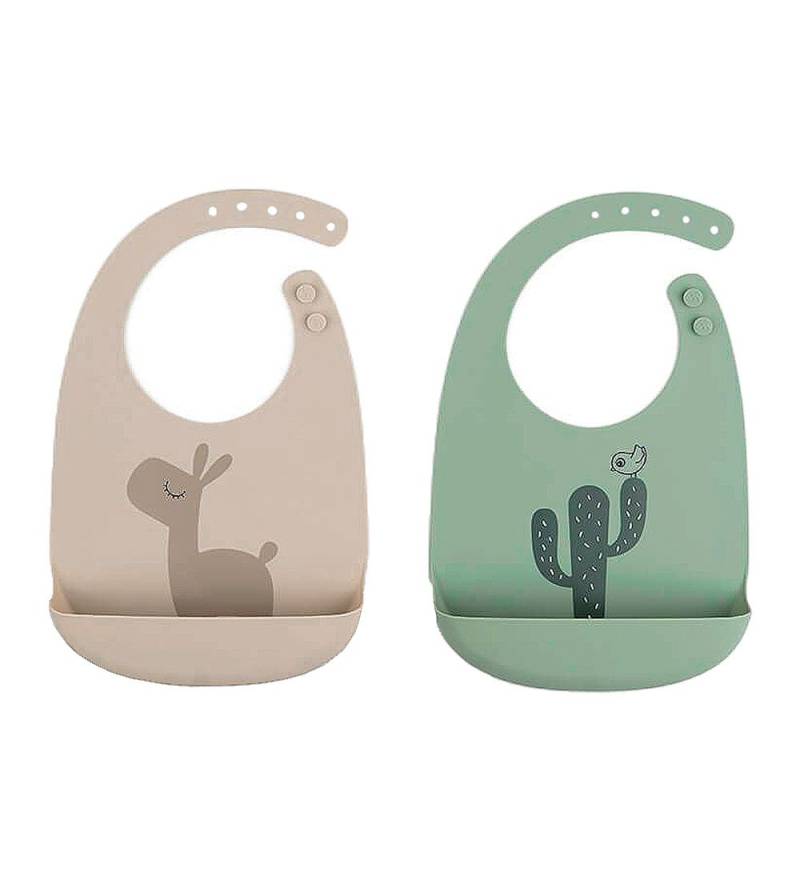 Done by Deer Lätzchen m. Tasche – 2er-Pack – Silikon – Lalee San - Done by Deer - One Size - Lätzchen Done by Deer Lätzchen m. Tasche – 2er-Pack – Silikon – Lalee San - Done by Deer - One Size - Lätzchen von Done by Deer