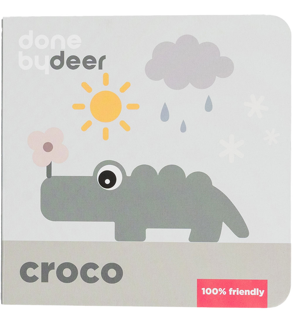 Done by Deer Pappbuch - Croco - Farbmix - Done by Deer - One Size - Bilderbuch Done by Deer Pappbuch - Croco - Farbmix - Done by Deer - One Size - Bilderbuch von Done by Deer