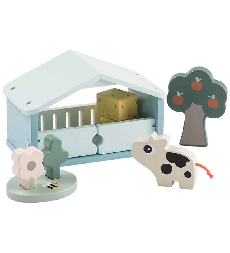 Done by Deer Spielset - Holz - Dotti - Tiny Farm - Colour Mix - Done by Deer - One Size - Spielzeug Done by Deer Spielset - Holz - Dotti - Tiny Farm - Colour Mix - Done by Deer - One Size - Spielzeug von Done by Deer