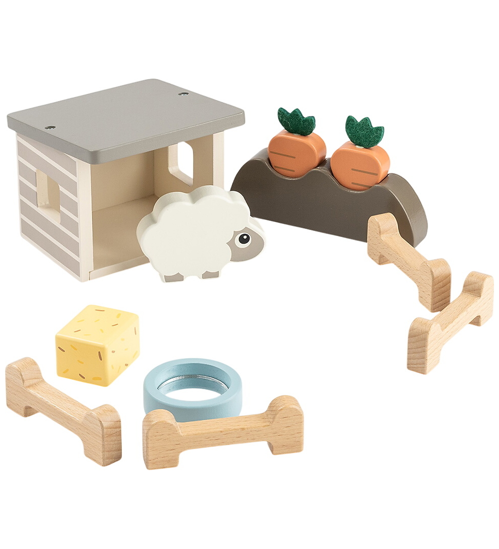 Done by Deer Spielset - Holz - Sheepy - Tiny Farm - Colour Mix - Done by Deer - One Size - Spielzeug Done by Deer Spielset - Holz - Sheepy - Tiny Farm - Colour Mix - Done by Deer - One Size - Spielzeug von Done by Deer