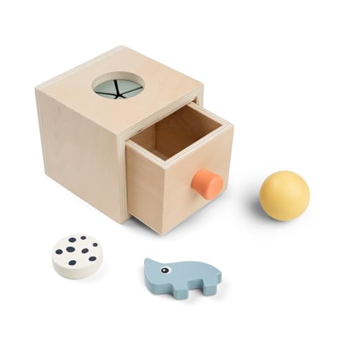 Done by Deer Versteckbox Nozo Farbmix - Motorikspielzeug das die Hand-Augen-Koordination, die Feinmotorik und die Problemlösung geübt, Montessori Spielzeug ab 1 Jahr Done by Deer Versteckbox Nozo Farbmix - Motorikspielzeug das die Hand-Augen-Koordination, die Feinmotorik und die Problemlösung geübt, Montessori Spielzeug ab 1 Jahr von Done by Deer
