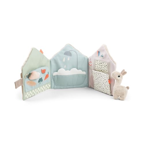 Done by Deer Lalees Haus Stoffbuch Lalee Sand - weiche Babybuch, 19,5 x 16 x 5 cm - Umblättern der Seiten trainiert die Feinmotorik, Motorikspielzeug ab 1 Jahr Done by Deer Lalees Haus Stoffbuch Lalee Sand - weiche Babybuch, 19,5 x 16 x 5 cm - Umblättern der Seiten trainiert die Feinmotorik, Motorikspielzeug ab 1 Jahr von Done by Deer