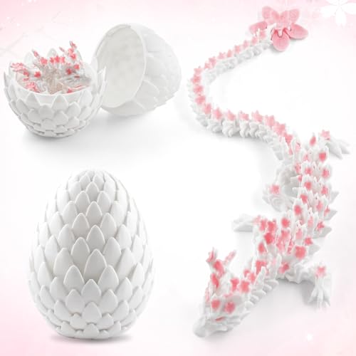 Dongcill Drachenei mit Drache, Drache Ei 3D, 3D Druck Drache, 3D Gedruckter Überraschungsdrache Im Ei, Beweglicher Drache, Drachen Spielzeug, Erwachsene Kinder Geschenke Spielzeug Dongcill Drachenei mit Drache, Drache Ei 3D, 3D Druck Drache, 3D Gedruckter Überraschungsdrache Im Ei, Beweglicher Drache, Drachen Spielzeug, Erwachsene Kinder Geschenke Spielzeug von Dongcill