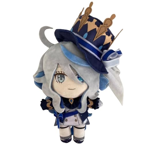 Dongsea Furina 20cm Anime-Plüschfigur – Niedlicher Charakter im Manga-Design (7.8 Zoll) – Plüsch für Sammler, Kinderzimmer & Deko (Furina&Focalors) von Dongsea