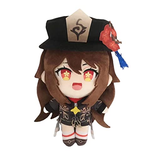 Dongsea Furina 20cm Anime-Plüschfigur – Niedlicher Charakter im Manga-Design (7.8 Zoll) – Plüsch für Sammler, Kinderzimmer & Deko (HUTAO) von Dongsea