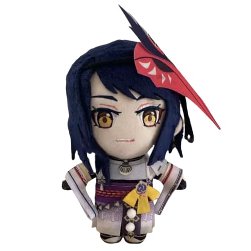 Dongsea Furina 20cm Anime-Plüschfigur – Niedlicher Charakter im Manga-Design (7.8 Zoll) – Plüsch für Sammler, Kinderzimmer & Deko (Kujou Sara) von Dongsea