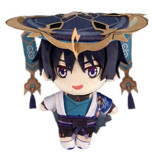 Dongsea Furina 20cm Anime-Plüschfigur – Niedlicher Charakter im Manga-Design (7.8 Zoll) – Plüsch für Sammler, Kinderzimmer & Deko (Wanderer) von Dongsea