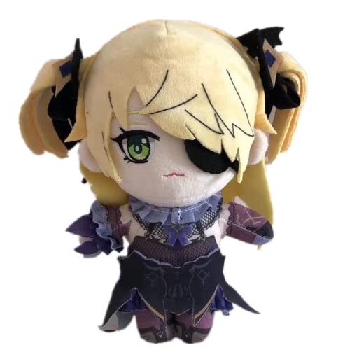 Dongsea Furina 20cm Anime-Plüschfigur – Niedlicher Charakter im Manga-Design (7.8 Zoll) – Plüsch für Sammler, Kinderzimmer & Deko (fischl) von Dongsea