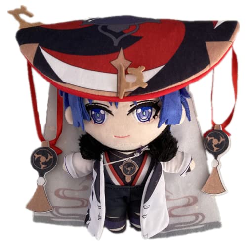 Dongsea Furina 20cm Anime-Plüschfigur – Niedlicher Charakter im Manga-Design (7.8 Zoll) – Plüsch für Sammler, Kinderzimmer & Deko (scaramouche 2) von Dongsea