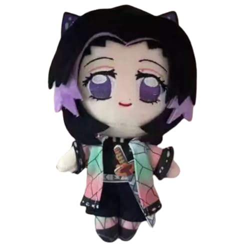 Dongsea Kochou Shinobu 20cm Anime-Plüschfigur – Niedlicher Charakter im Manga-Design (7.8 Zoll) – Plüsch für Sammler, Kinderzimmer & Deko (Kochou Shinobu) von Dongsea