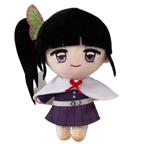 Dongsea Kochou Shinobu 20cm Anime-Plüschfigur – Niedlicher Charakter im Manga-Design (7.8 Zoll) – Plüsch für Sammler, Kinderzimmer & Deko (Tsuyuri Kanao) von Dongsea