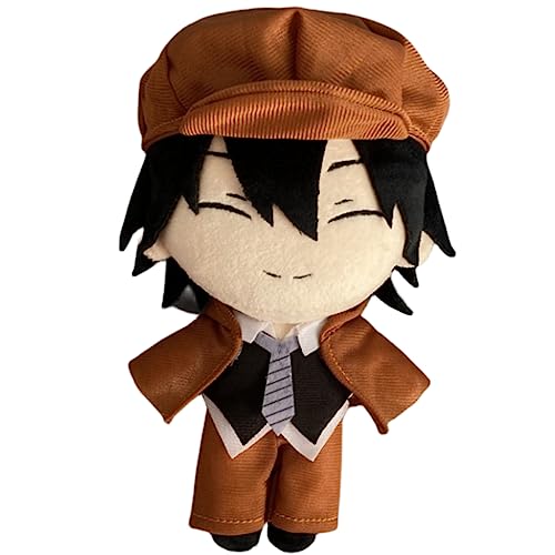Dongsea dazai osamu 20cm Anime-Plüschfigur – Niedlicher Charakter im Manga-Design (7.8 Zoll) – Plüsch für Sammler, Kinderzimmer & Deko (Edogawa Rampo 1) von Dongsea