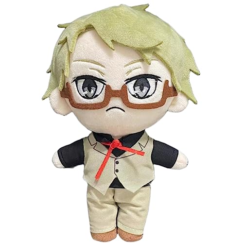 Dongsea dazai osamu 20cm Anime-Plüschfigur – Niedlicher Charakter im Manga-Design (7.8 Zoll) – Plüsch für Sammler, Kinderzimmer & Deko (Kunikida Doppo) von Dongsea