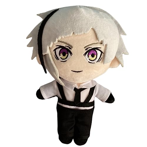 Dongsea dazai osamu 20cm Anime-Plüschfigur – Niedlicher Charakter im Manga-Design (7.8 Zoll) – Plüsch für Sammler, Kinderzimmer & Deko (Nakajima Atsushi) von Dongsea