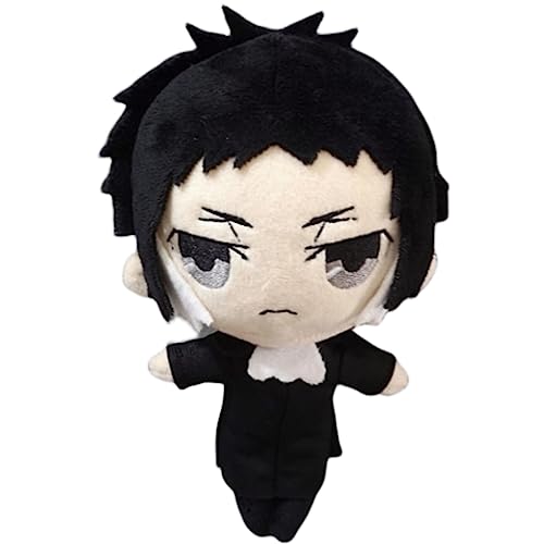 Dongsea dazai osamu 20cm Anime-Plüschfigur – Niedlicher Charakter im Manga-Design (7.8 Zoll) – Plüsch für Sammler, Kinderzimmer & Deko (Ryunosuke Akutagawa) von Dongsea