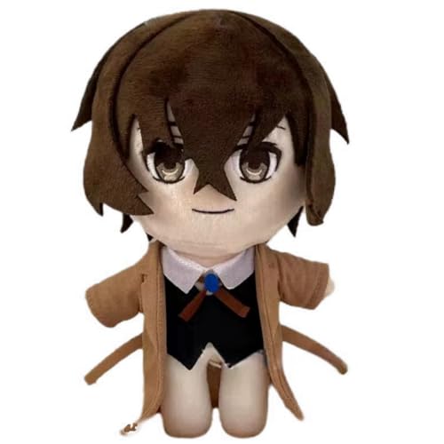 Dongsea dazai osamu 20cm Anime-Plüschfigur – Niedlicher Charakter im Manga-Design (7.8 Zoll) – Plüsch für Sammler, Kinderzimmer & Deko (dazai osamu 5) von Dongsea