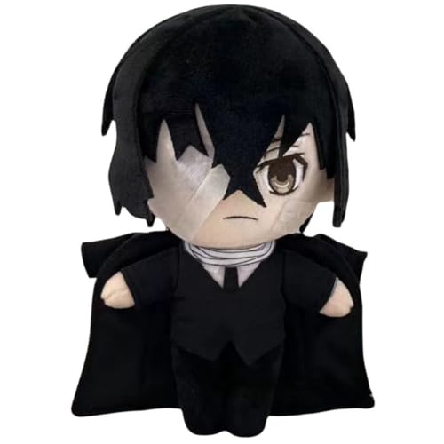 Dongsea dazai osamu 20cm Anime-Plüschfigur – Niedlicher Charakter im Manga-Design (7.8 Zoll) – Plüsch für Sammler, Kinderzimmer & Deko (dazai osamu 6) von Dongsea