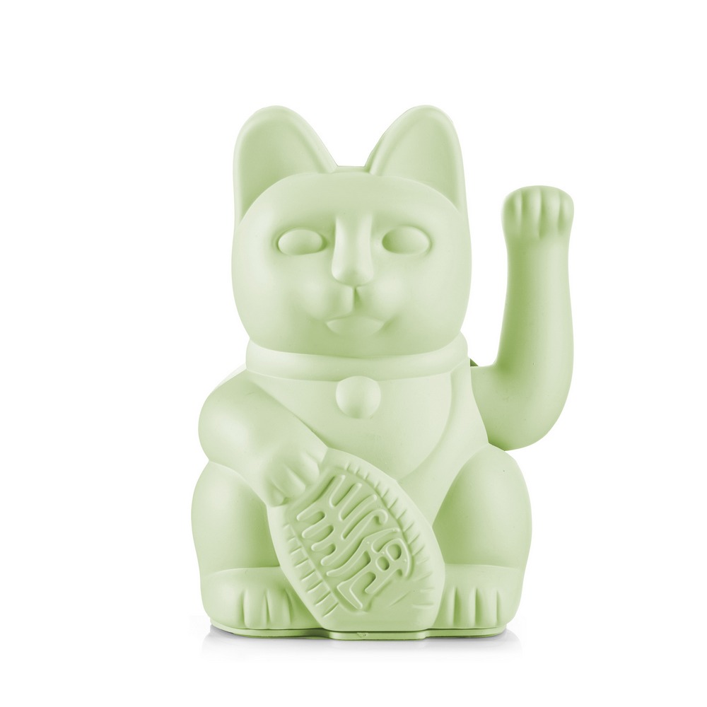 Donkey Winkekatze Lucky Cat light green von Donkey Products