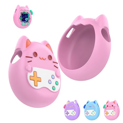 Flüssiges Silikon Schutzgehäuse, Geeignet Für Tamagotchi Paradise Hülle, Spielkonsole Schutzgehäuse Anti-Sturz Weiche Schutzgehäuse-A von Donko