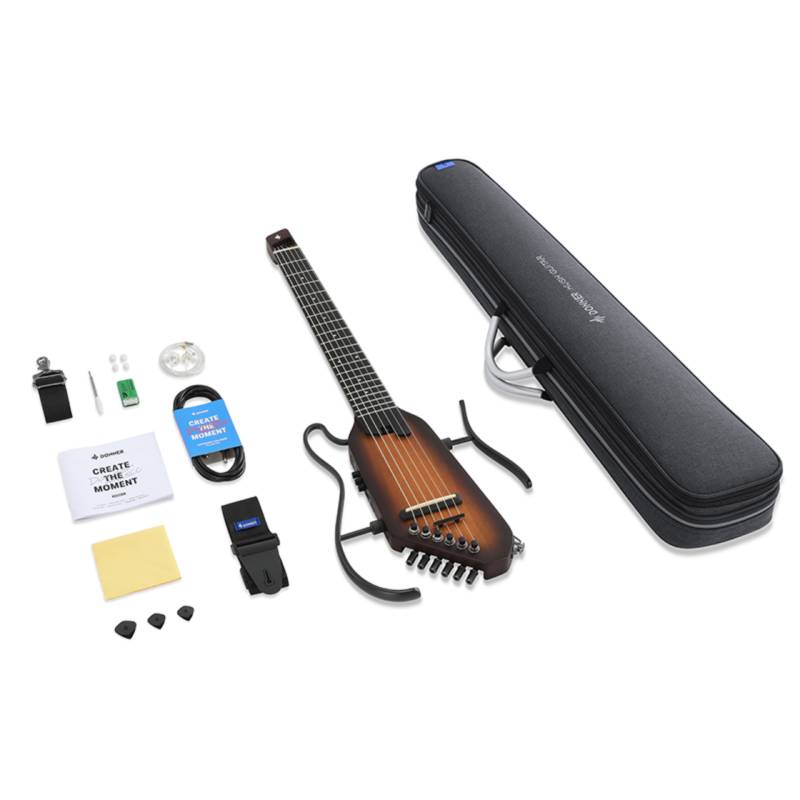 DONNER HUSH-C GITARRE, Sunburst von Donner Music - DE