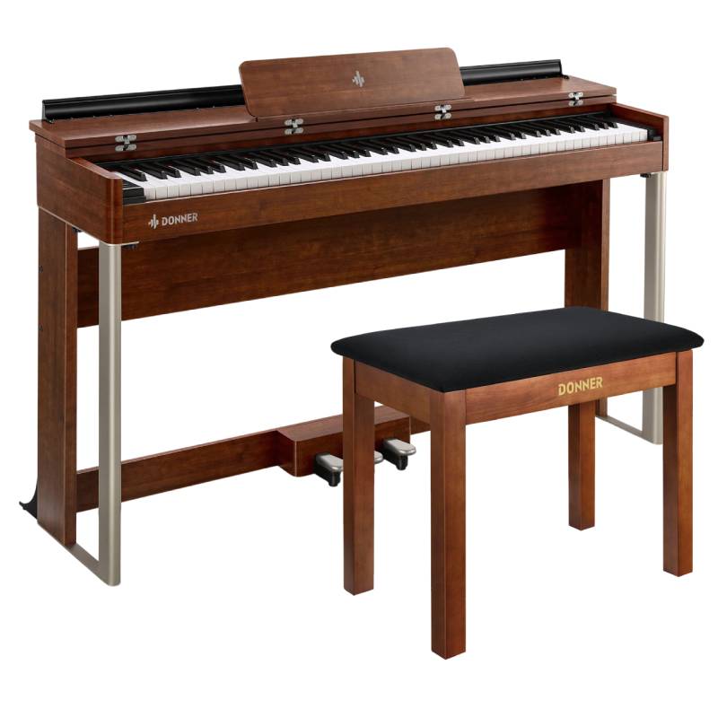 Donner DDP-200 MK2 Digitalpiano, DDP-200 MK2 Piano / Piano + Klavierbank von Donner Music - DE