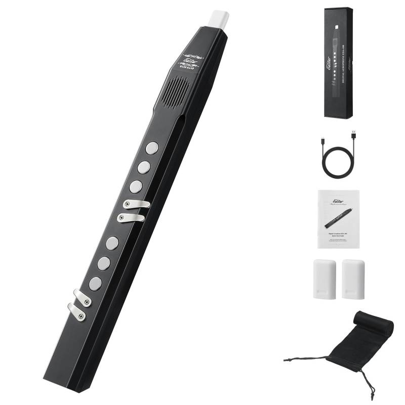 Eastar EDA-100 Digitales Blasinstrument Schwarz von Donner Music - DE