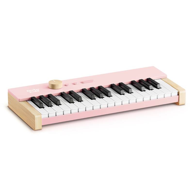 Eastar KIDO V-10 Mini-Digitalkeyboard mit 32 Tasten, Hellrosa von Donner Music - DE