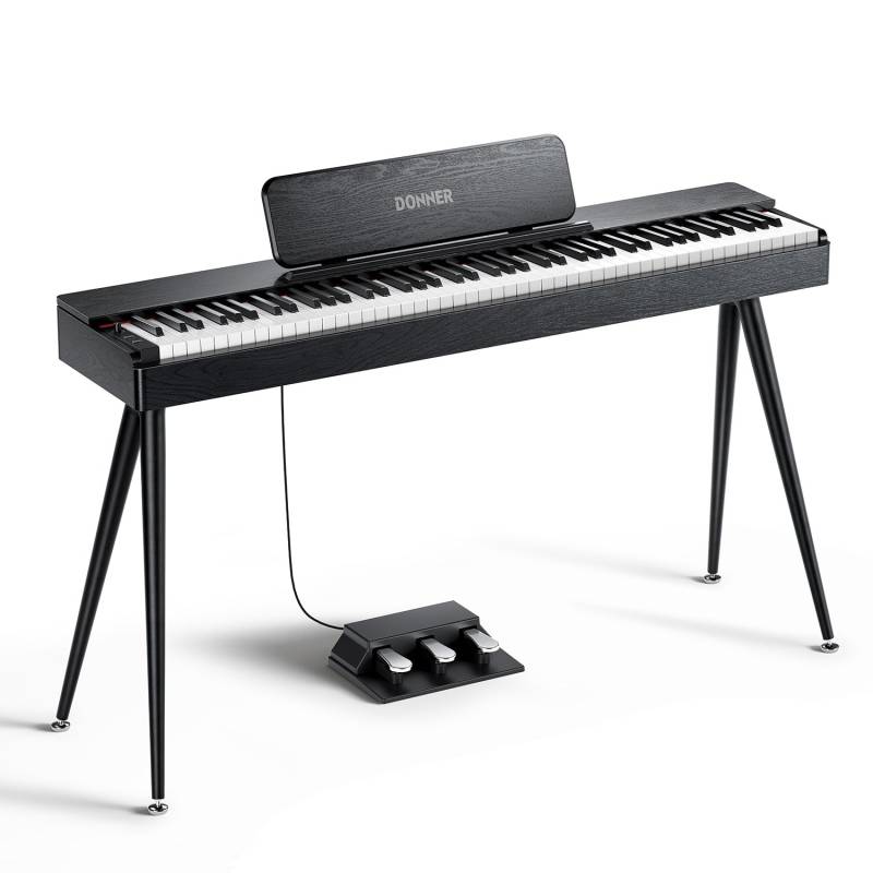Donner OURA S100: Digitalpiano, 88 gewichtete Tasten, Klavier von Donner Music - DE