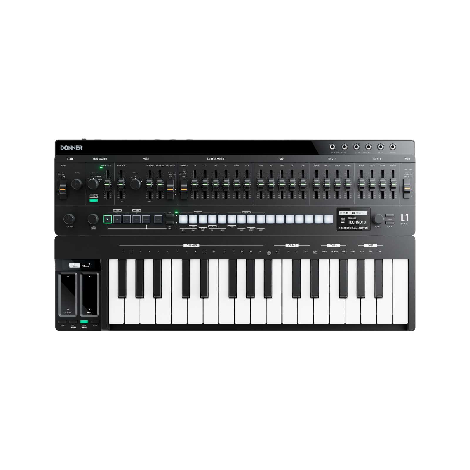 【VORVERKAUF】Donner Essential L1 Synthesizer-【Erscheint im Juli】, L1+KB-32M 【VORVERKAUF】Donner Essential L1 Synthesizer-【Erscheint im Juli】, L1+KB-32M von Donner Music - DE