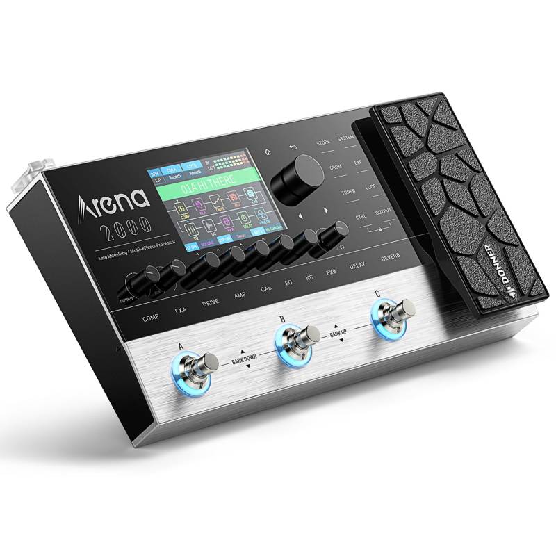Donner Arena 2000 Multi-Effekt-Pedal von Donner