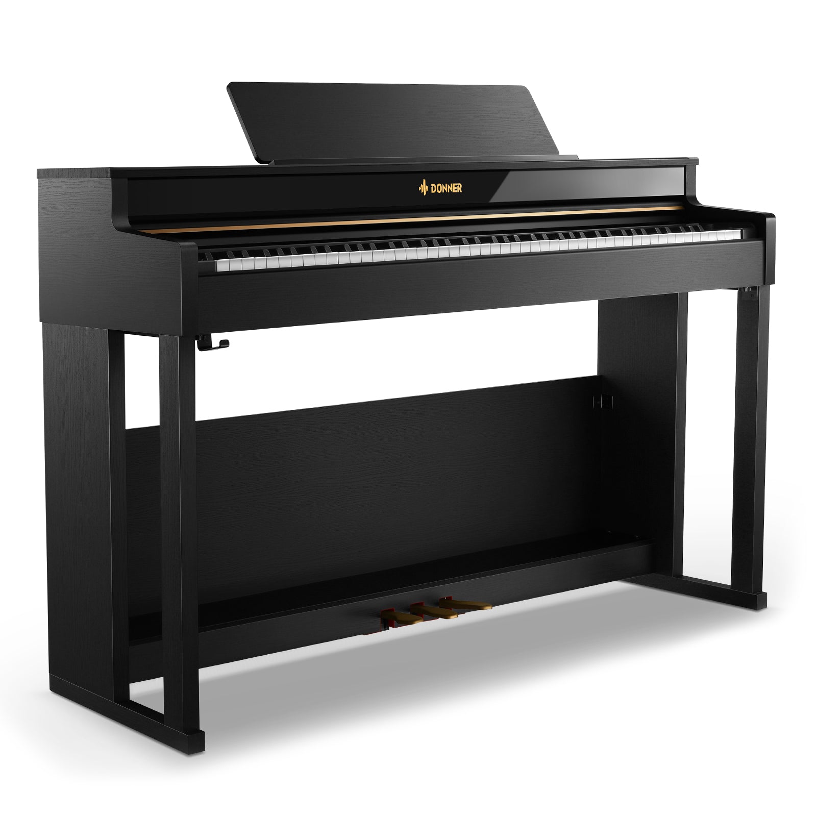 Donner DDP-400 Premium Upright Keyboard Piano mit 88 gewichteten Tasten und progressiver Hammermechanik, DDP-400 Donner DDP-400 Premium Upright Keyboard Piano mit 88 gewichteten Tasten und progressiver Hammermechanik, DDP-400 von Donner