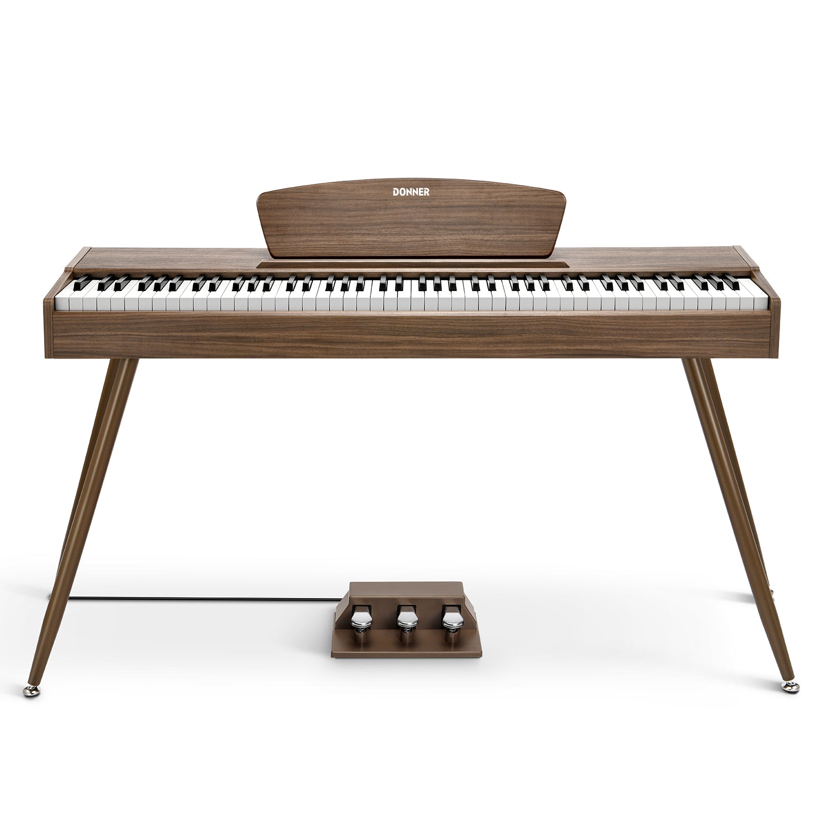 Donner DDP-80 Holzstil 88 Tasten Digitalpiano, Walnut / Piano Donner DDP-80 Holzstil 88 Tasten Digitalpiano, Walnut / Piano von Donner