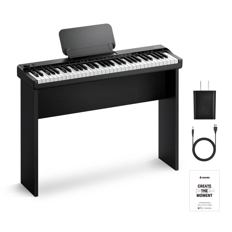 Donner DK-10S Elektronisches Keyboard, Keyboard von Donner