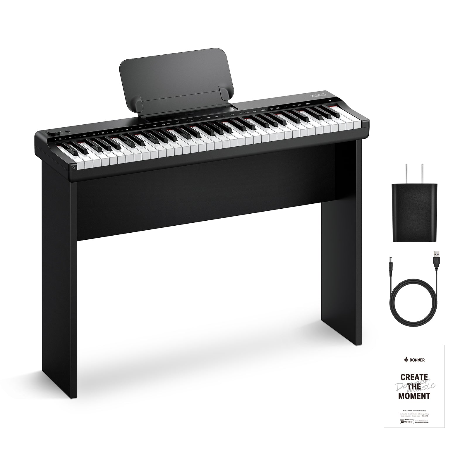 Donner DK-10S Elektronisches Keyboard - Keyboard von Donner