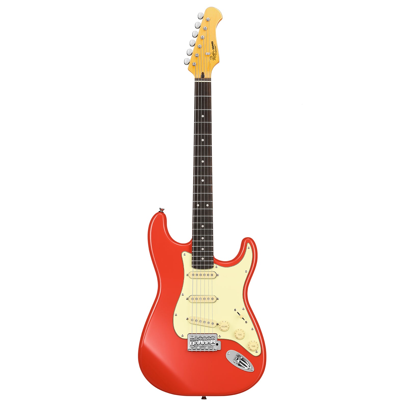 Donner DST-600 E-Gitarre, Rot Donner DST-600 E-Gitarre, Rot von Donner